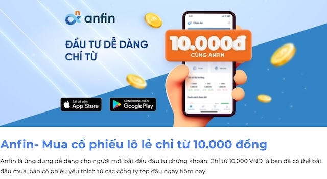 Anfin gọi vốn thành công 4,8 triệu USD