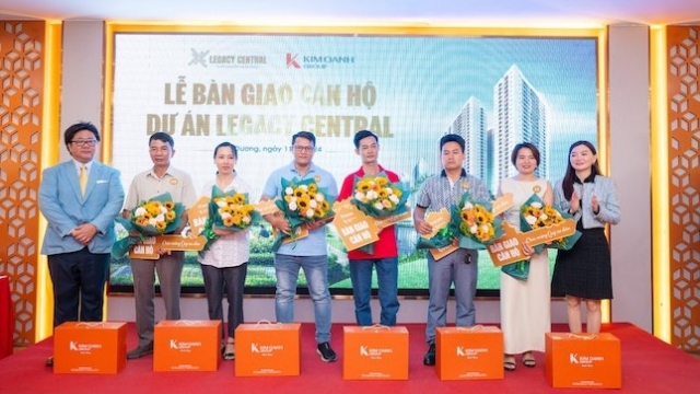 Kim Oanh Group bắt đầu bàn giao căn hộ Legacy Central