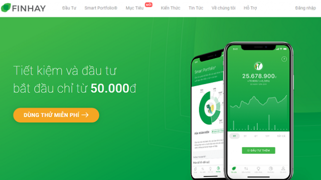 Startup Finhay nhận vốn đầu tư 1 triệu USD