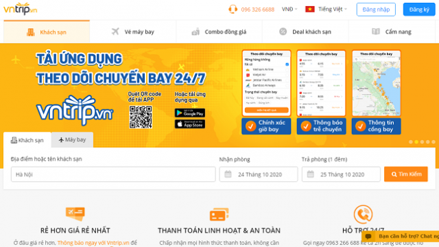 Nhà đầu tư bí ẩn rót 7 triệu USD vào Vntrip