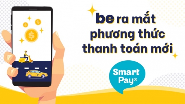 Ứng dụng gọi xe be kết duyên cùng ví điện tử SmartPay