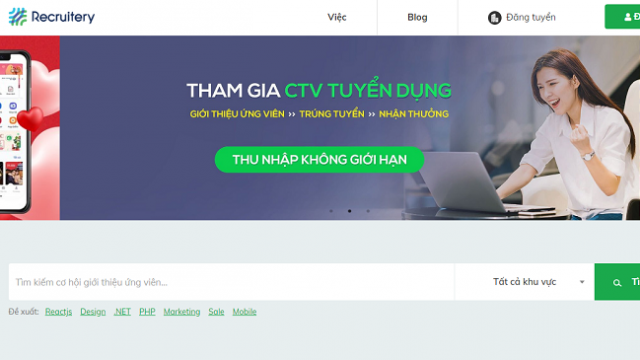 Startup Việt muốn thành Uber, Grab trong ngành tuyển dụng