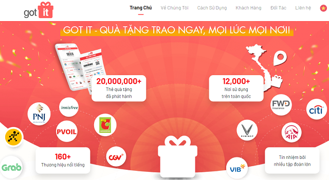 VNG rót vốn 6 triệu USD vào startup quà tặng Got It