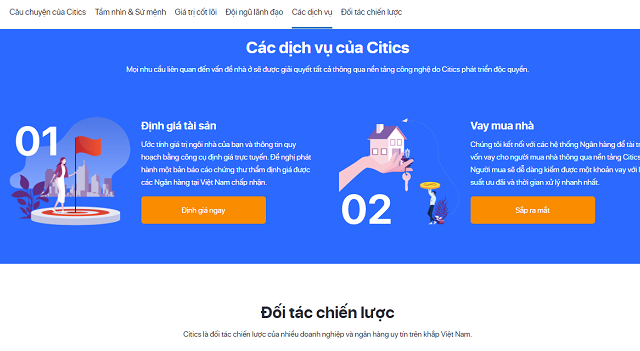 Startup bất động sản Citics nhận vốn đầu tư 1 triệu USD