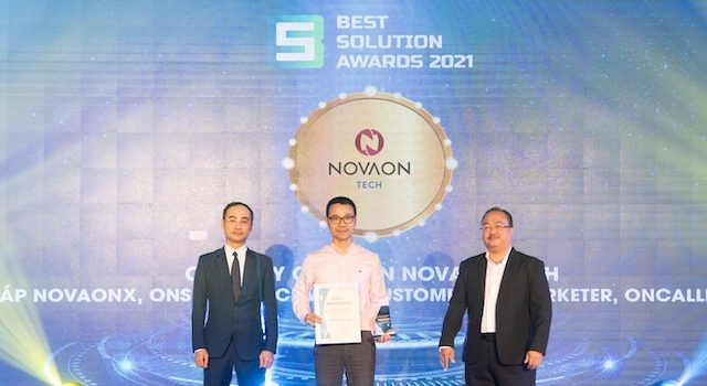 7 nền tảng số của Novaon Tech đoạt giải Best Solution Awards 2021