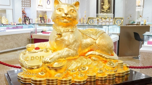 Đến DOJI Tower chiêm ngưỡng bảo vật Kim Mão Vương Bảo trong Lễ hội Vàng – Gold Festival 2023