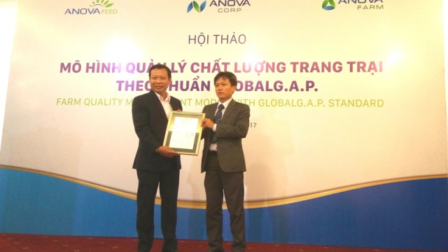 Trại heo đầu tiên của Việt Nam đạt chuẩn Global GAP
