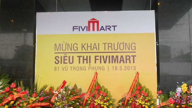 Tập đoàn Vingroup mua lại hệ thống siêu thị Fivimart