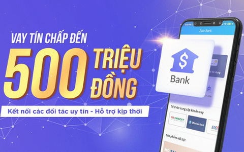 4 tổ chức tín dụng cung cấp khoản vay trên Zalo