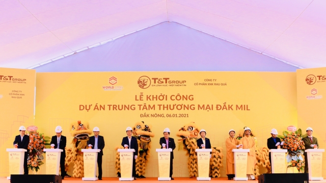 T&T Group khởi công trung tâm thương mại hiện đại tại Đắk Nông