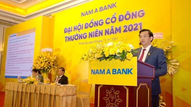 Đại hội cổ đông Nam A Bank chốt chia cổ tức gần 15%