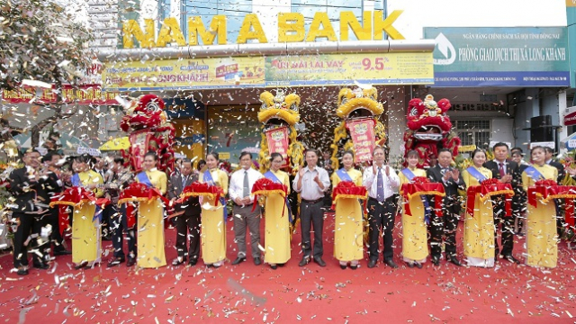 Nam A Bank Long Khánh khai trương tại Đồng Nai