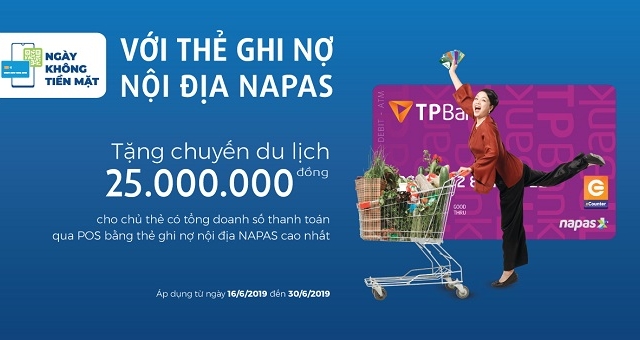 Tăng trưởng doanh số của thẻ tín dụng TPBank nằm trong top đầu