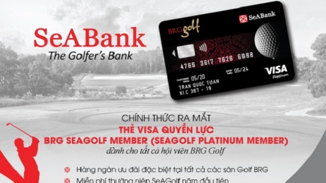 SeABank và BRG Group ra mắt thẻ cao cấp dành riêng cho hội viên BRG Golf