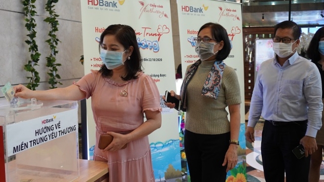 HDBank hướng về miền Trung yêu thương