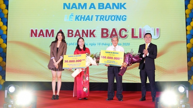 Nam A Bank khai trương chi nhánh Bạc Liêu