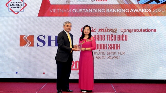 SHB nhận giải về tín dụng xanh và đồng hành cùng doanh nghiệp nhỏ và vừa