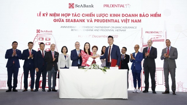 SeABank và Prudential Việt Nam thúc đẩy quan hệ hợp tác chiến lược