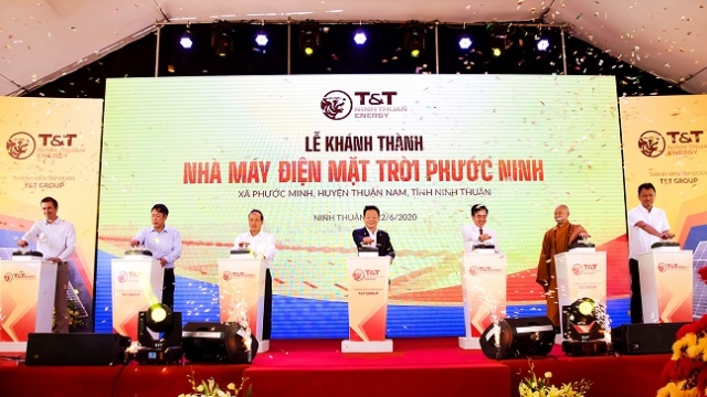 T&T Group khánh thành Nhà máy điện mặt trời Phước Ninh