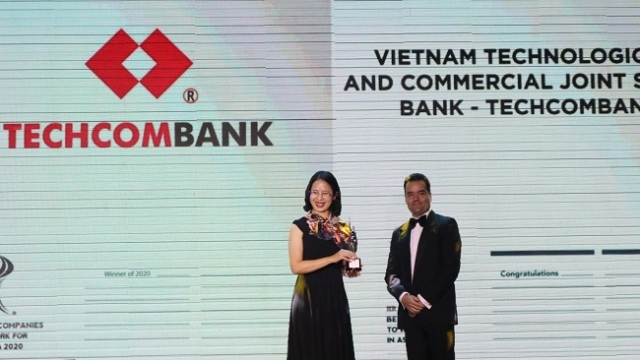 Techcombank lọt danh sách 'Nơi làm việc tốt nhất châu Á'