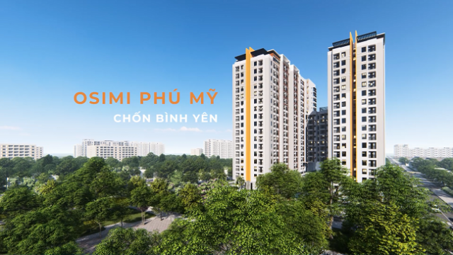 Không gian sống tiện nghi trong dự án căn hộ đầu tiên tại Phú Mỹ