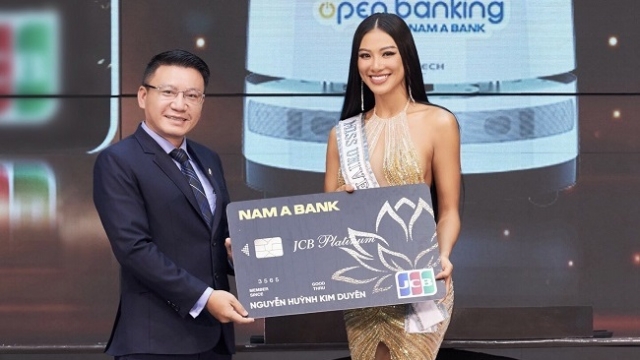 Nam A Bank đồng hành cùng Kim Duyên tại Miss Universe 2021