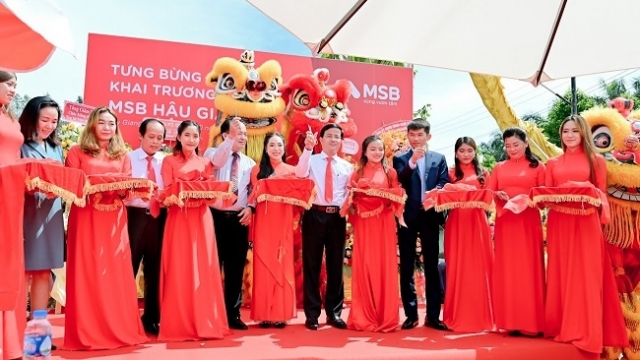 MSB khai trương địa điểm mới chi nhánh Hậu Giang