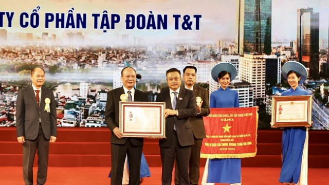 T&T Group được vinh danh trong hoạt động kinh doanh và công tác an sinh xã hội
