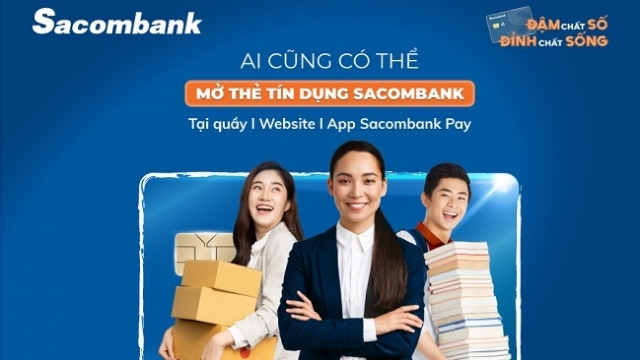 Khẳng định 'chất sống' riêng biệt cùng hệ sinh thái thẻ tín dụng Sacombank