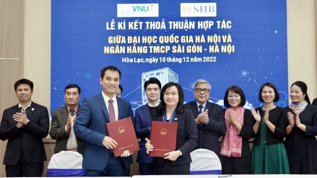 SHB và Đại học quốc gia Hà Nội ký kết hợp tác toàn diện