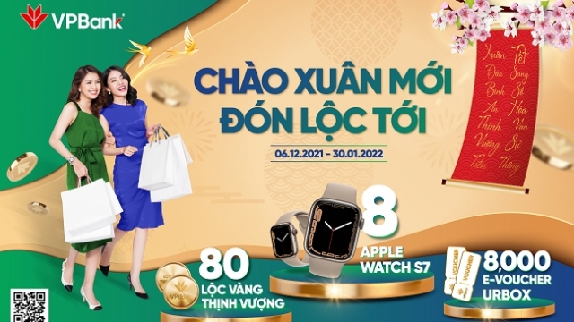 VPBank trao gần 8.000 quà tặng Xuân cho khách hàng may mắn