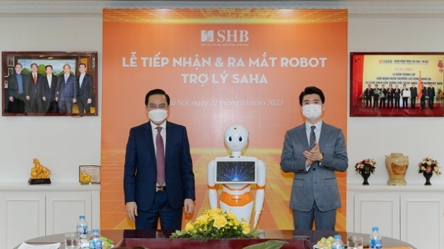 SHB đưa Robot thông minh vào phục vụ giao dịch