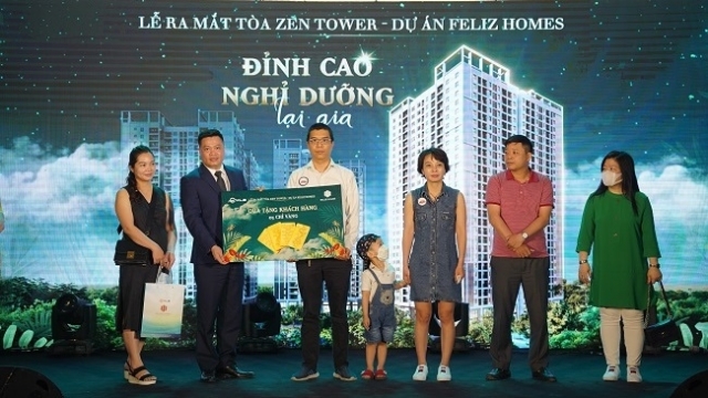 Sôi động giao dịch tại lễ mở bán tòa tháp xanh Zen Tower – Feliz Homes