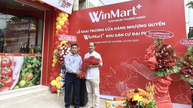 WinMart+ triển khai mô hình cửa hàng WinMart+ nhượng quyền tại khu vực phía Nam