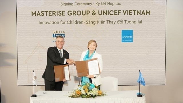 'Sáng kiến thay đổi tương lai' cho 34.700 trẻ em Việt Nam của Masterise Group và UNICEF