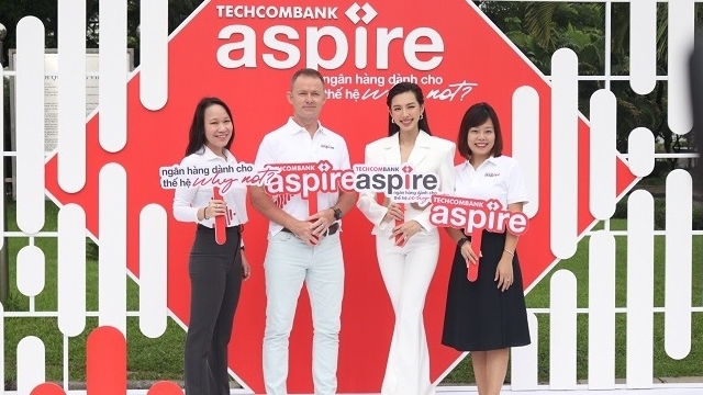 Ra mắt thương hiệu tài chính Techcombank Aspire dành riêng cho thế hệ 'Why Not'