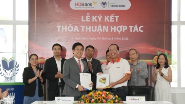 Trường đại học Thái Bình Dương và HDBank hợp tác đào tạo nguồn nhân lực chất lượng cao