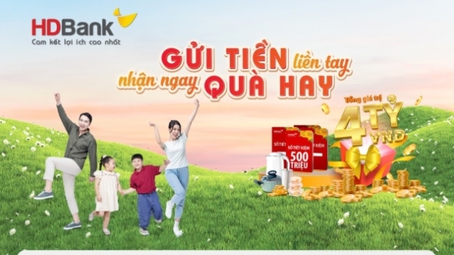 Tháng của 'Phái đẹp': Nữ khách hàng trúng thưởng 500 triệu đồng từ HDBank