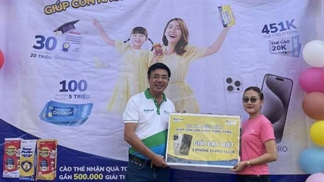 Nutifood GrowPLUS+ rộn ràng tri ân người tiêu dùng dịp cuối năm