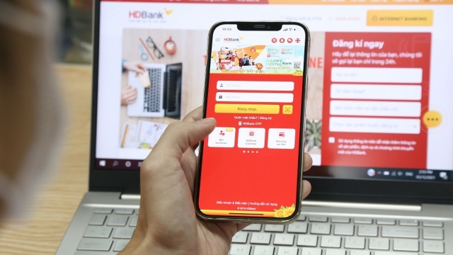 Tính năng '1 chạm' nâng cấp độ cho App HDBank