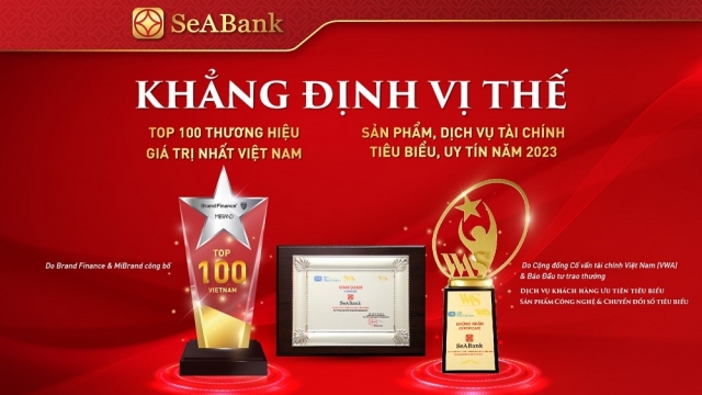 SeABank trong Top 100 thương hiệu giá trị nhất Việt Nam