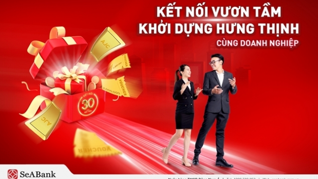 SeABank tri ân khách hàng nhân dịp 30 năm