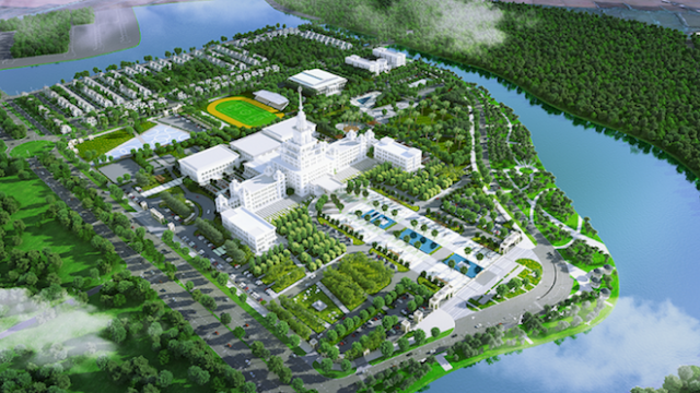 Xây dựng đại học VinUni trong khu đô thị VinCity Gia Lâm