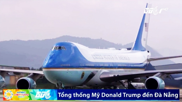 VIDEO: Tổng thống Mỹ Donald Trump đến Đà Nẵng