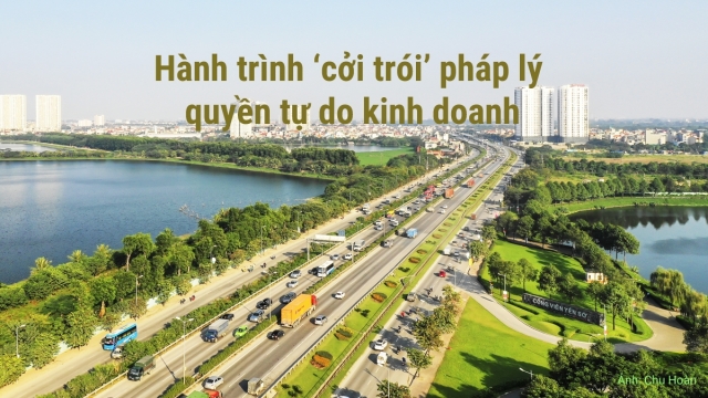 Hành trình ‘cởi trói’ pháp lý quyền tự do kinh doanh