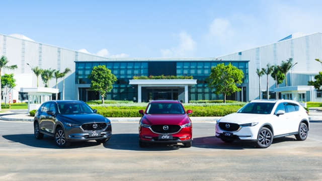 Thaco công bố giá xe Mazda màu sơn mới