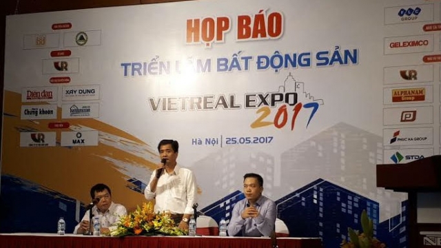 Hàng loạt đại gia bất động sản tham dự Vietreal Expo 2017