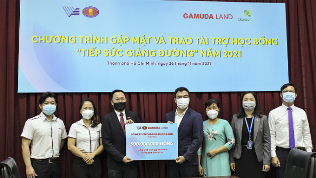 Gamuda Land hỗ trợ sinh viên nghèo vượt khó tại TP.HCM