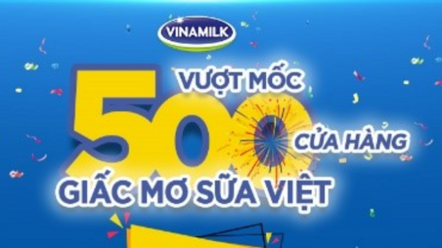 Vượt mốc 500 cửa hàng Giấc mơ sữa Việt, Vinamilk gia tăng trải nghiệm mua sắm cho người tiêu dùng