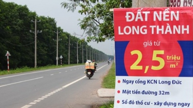 Cơn sốt đất nền ở Long Thành